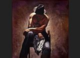 Unknown Artist Quiet Time by Hamish Blakely painting